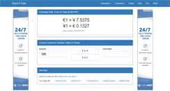 Desktop Screenshot of euros2yuan.com